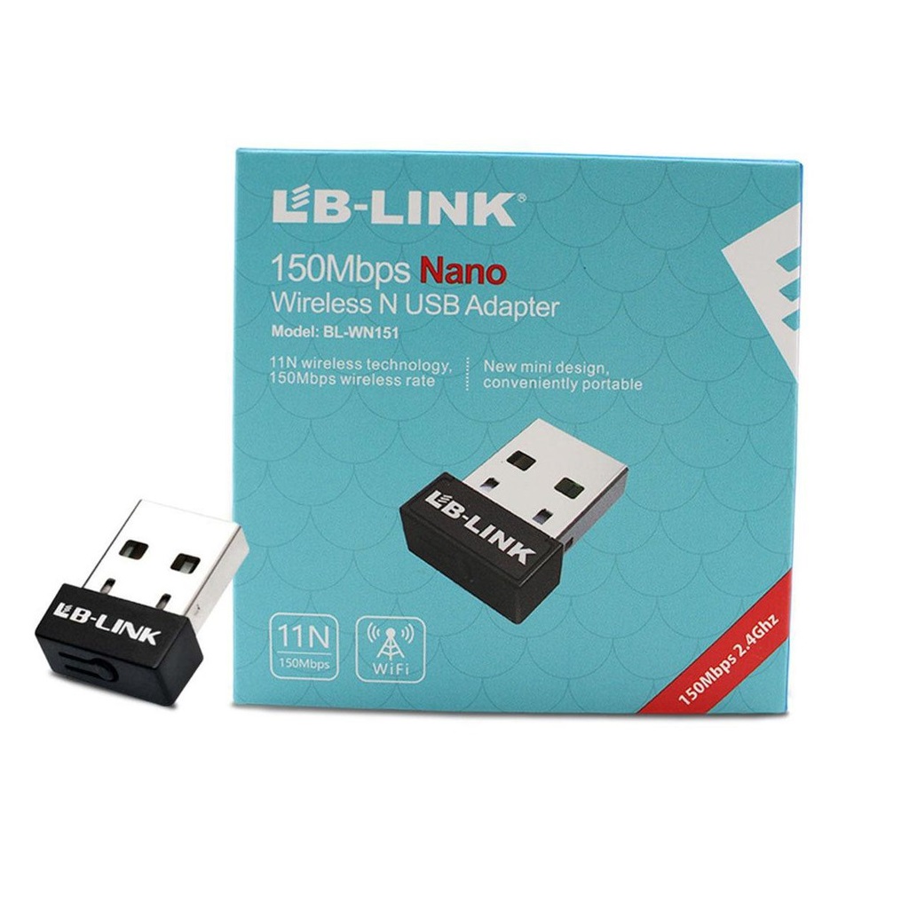 USB thu WiFi tốc độ 150Mbps - LB-Link BL-WN151