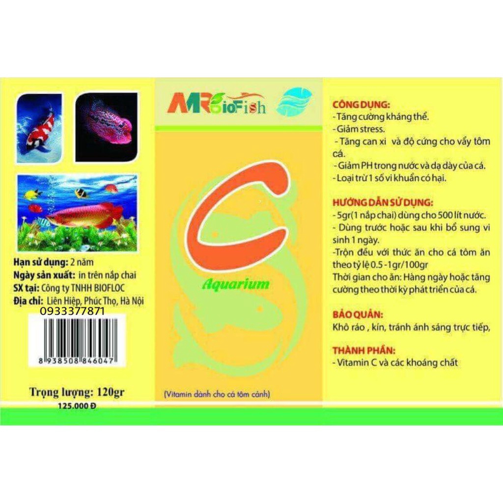 Combo 3 Chai Mrbio (Vitamin C + Men Vi Sinh + Tảo Đỏ) - Hàng Công Ty