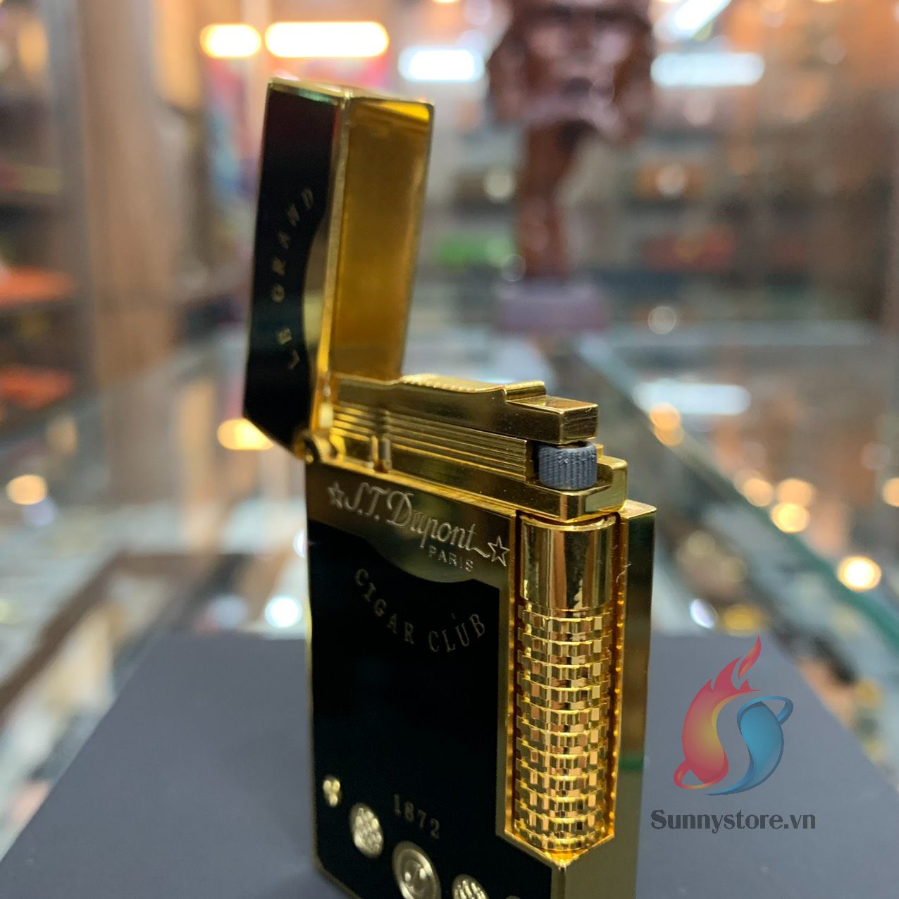 Bật Lửa Dupont Ligne 2 Club Black Lighter