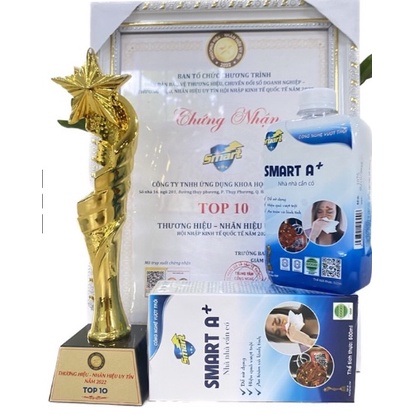 [MẪU MỚI] COMBO 3 Nước A - Dung dịch sát khuẩn Anolyte - Smart A+- chai 500ml