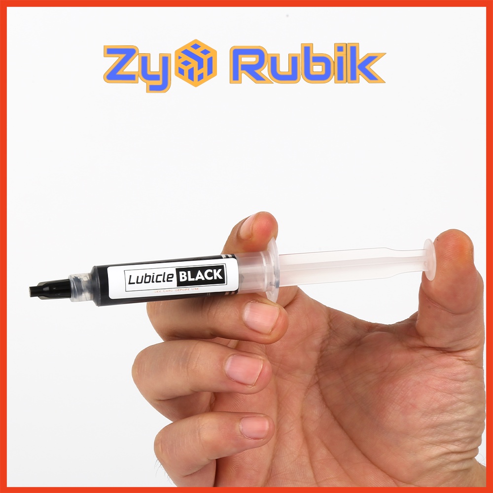 [Lube Rubik] Lubicle Black dầu bôi trơn core rubik (Thể tích 5cc) - Zyo Rubik