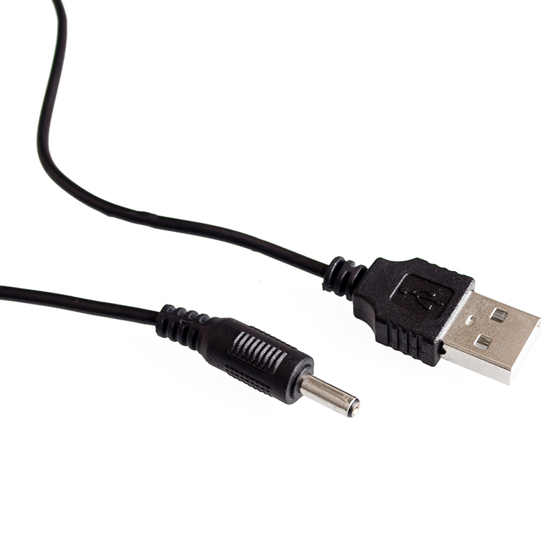(2 sợi ) - Cáp nguồn USB sang Jack DC 3.5mm Dài 0,7m ( 5V-  Jack Nhỏ )