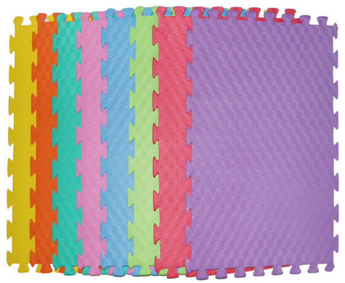 Thảm xốp lắp ghép nhiều màu, thảm chơi cho bé ( 1 bịch 6 tấm) 60*60