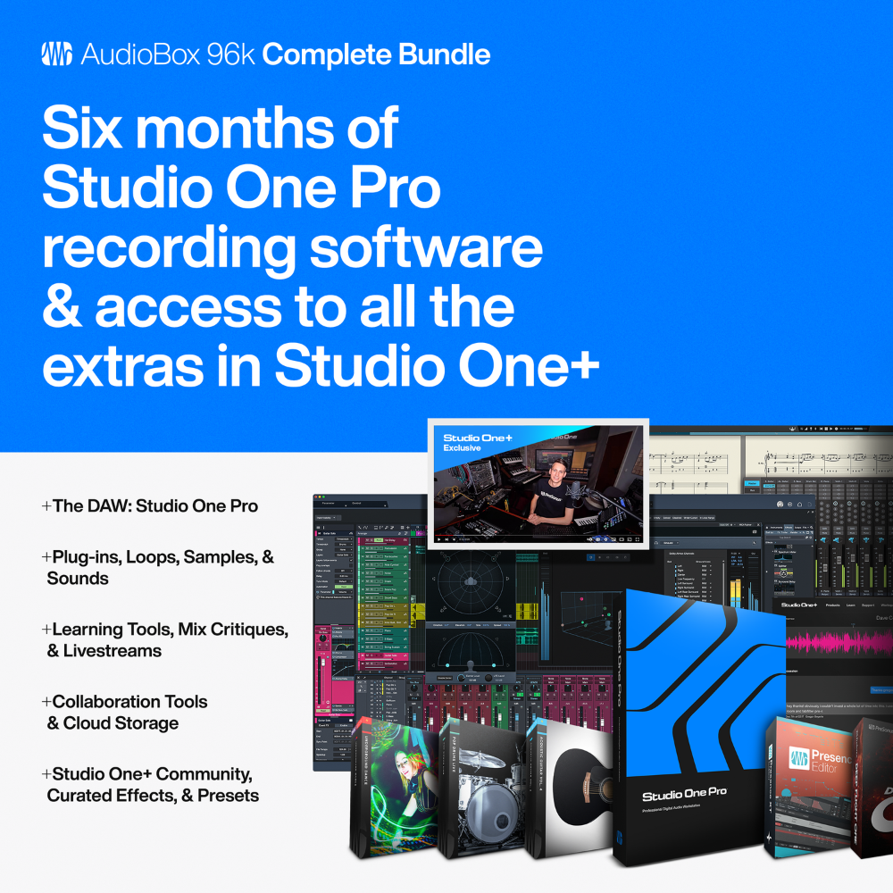 PreSonus AudioBox 96K Complete