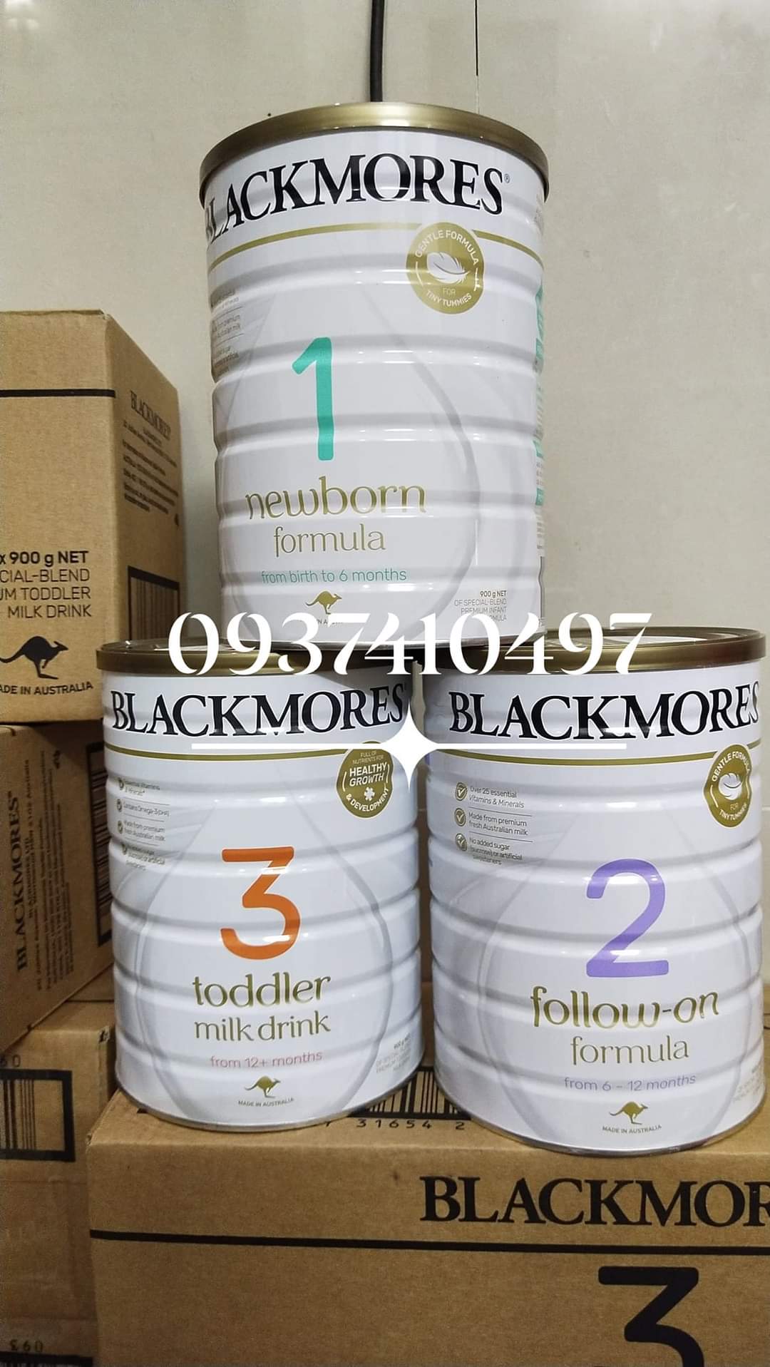 [HCM]SỮA BLACKMORES ÚC SỐ 2  900GR