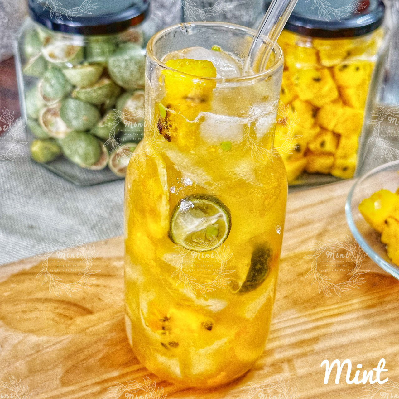 Full ingredients lemon clog tea (with tea package)-5 set & 1 set