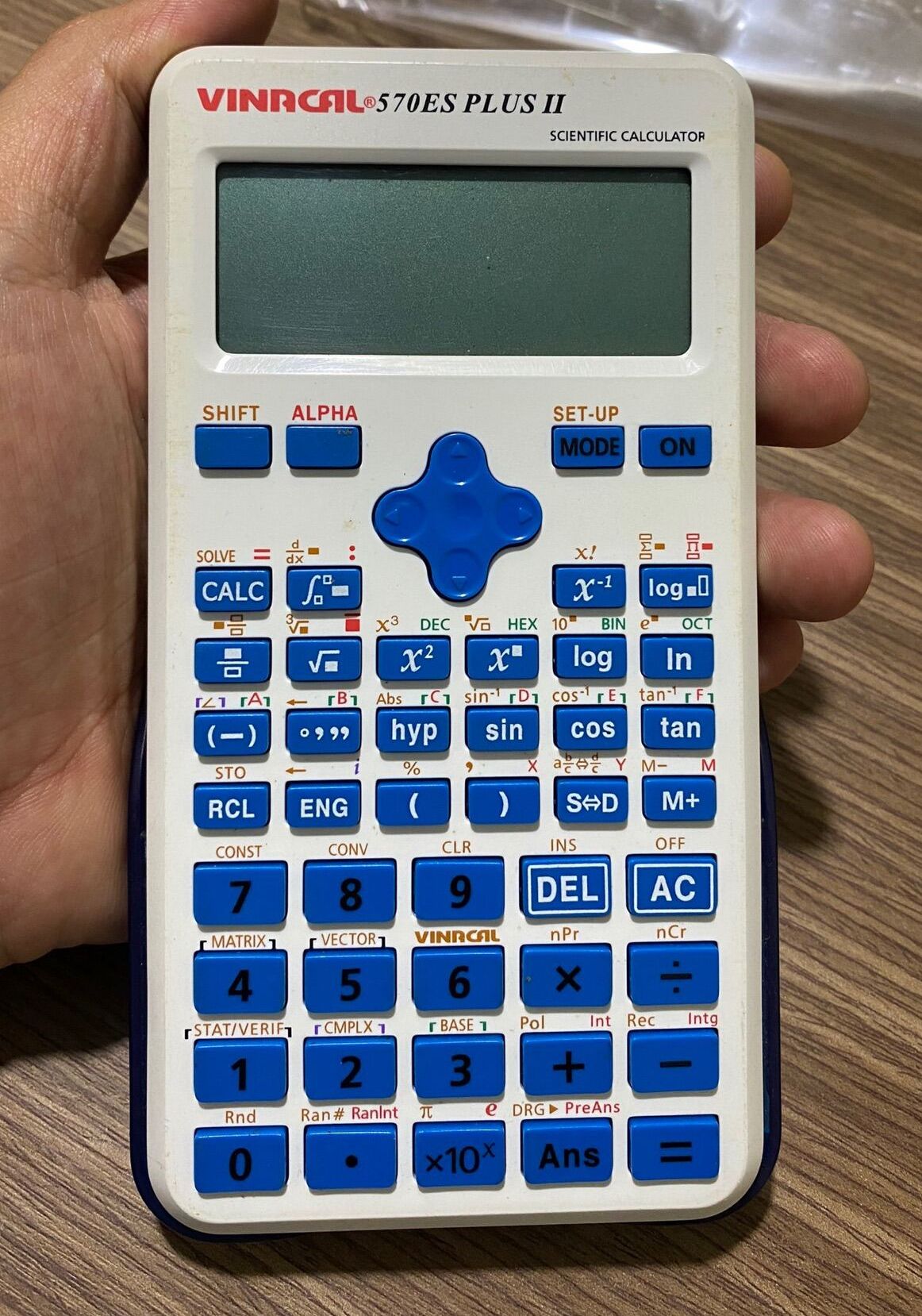 Máy tính Vinacal 570es plus II chính hãng (2nd hand)
