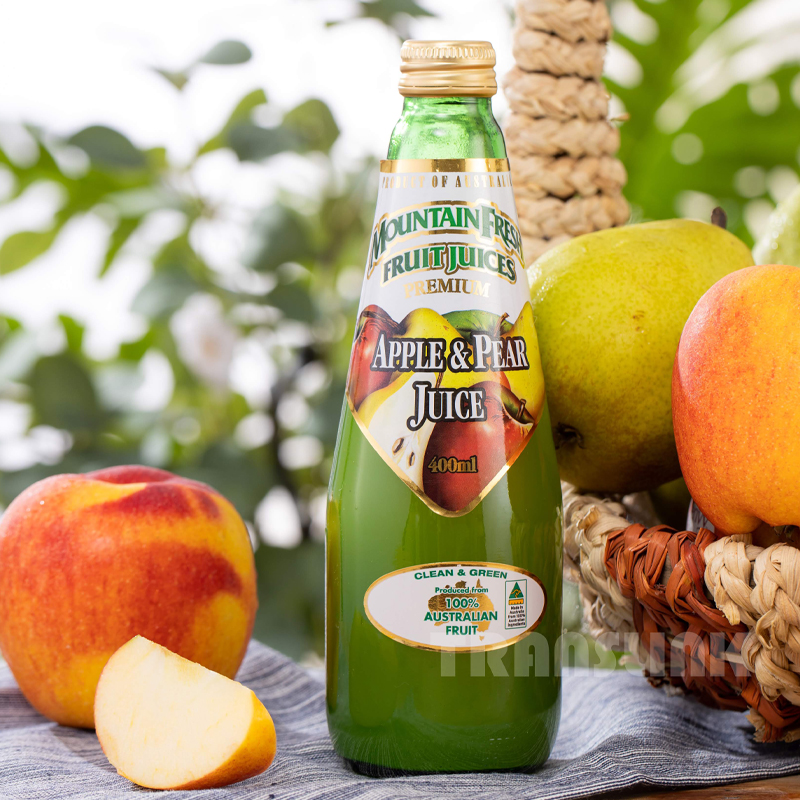 Nước ép Táo & Lê Mountain Fresh Premium Úc 400ml