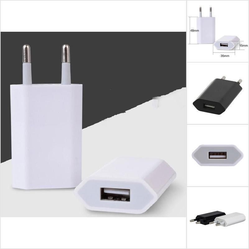 Củ sạc phích cắm EU giao diện USB AC cho Iphone, Samsung, Oppo