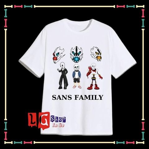 ÁO THUN BIỆT ĐỘI GANGSTER-SANS UNDERTABLE CHO CHO BÉ TRAI - TT