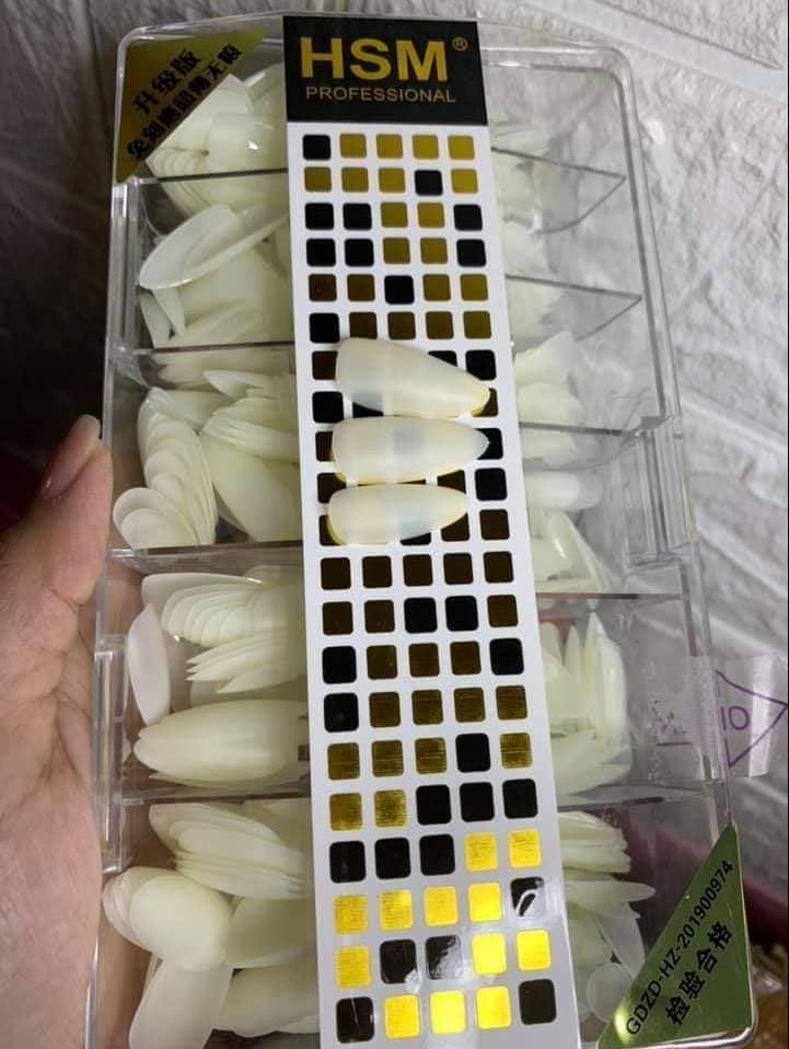 Móng Úp nhám HSM  trong và tự nhiên