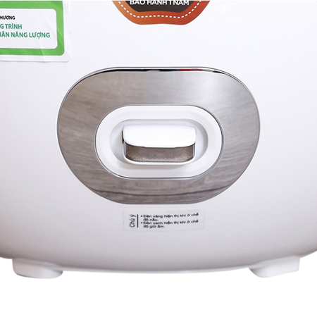 Nồi cơm điện sharp ks-A08v màu trắng