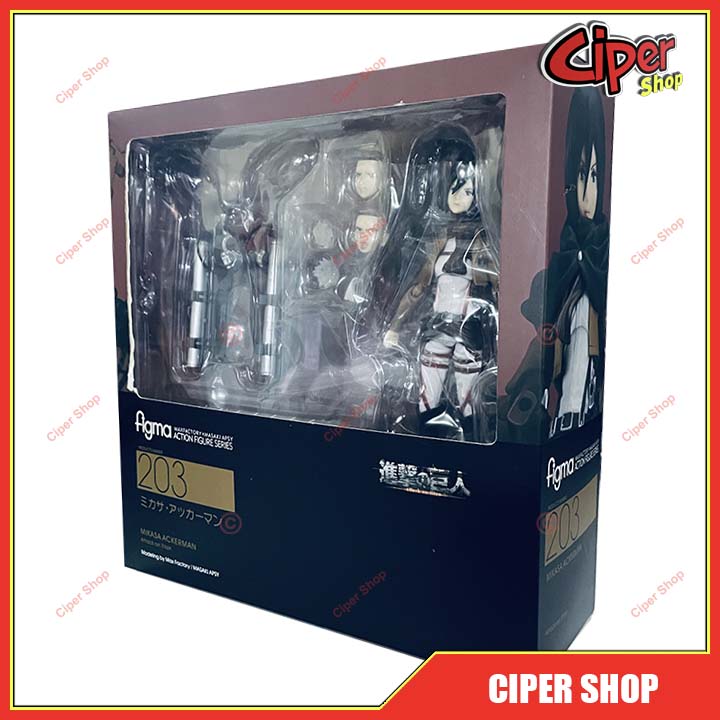 Model Mikasa Ackerman 203-model Attack on Titan-figure action Mikasa 203