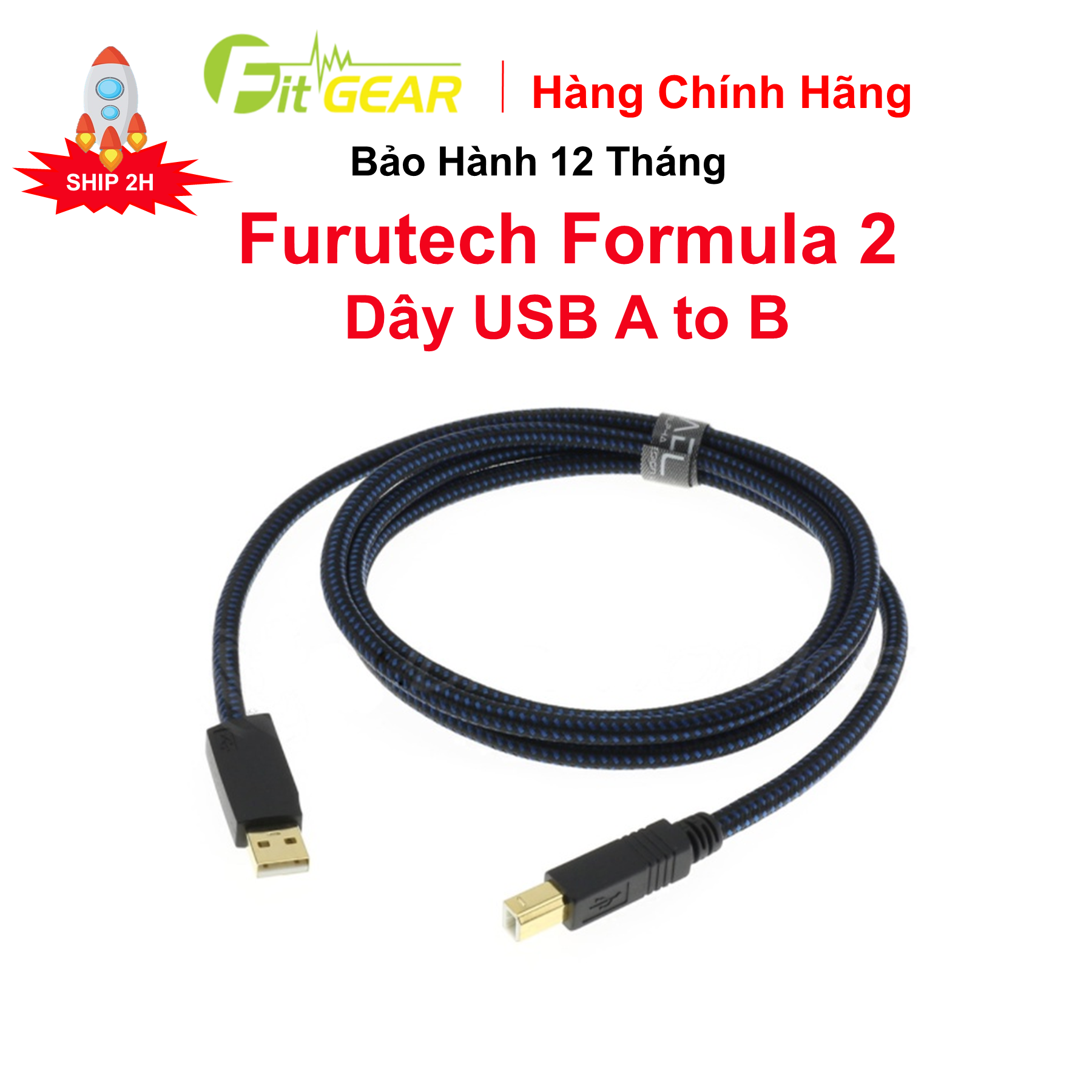 Dây usb a to b furutech formula 2