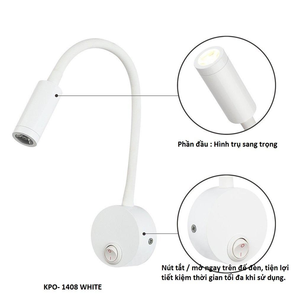 Đèn đọc sách gắn đầu giường RB LIGHTING