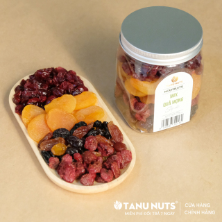 Trái cây sấy Mixfruit - Hũ 400gr tổng hợp 4 quả mọng sấy dẻo thumbnail