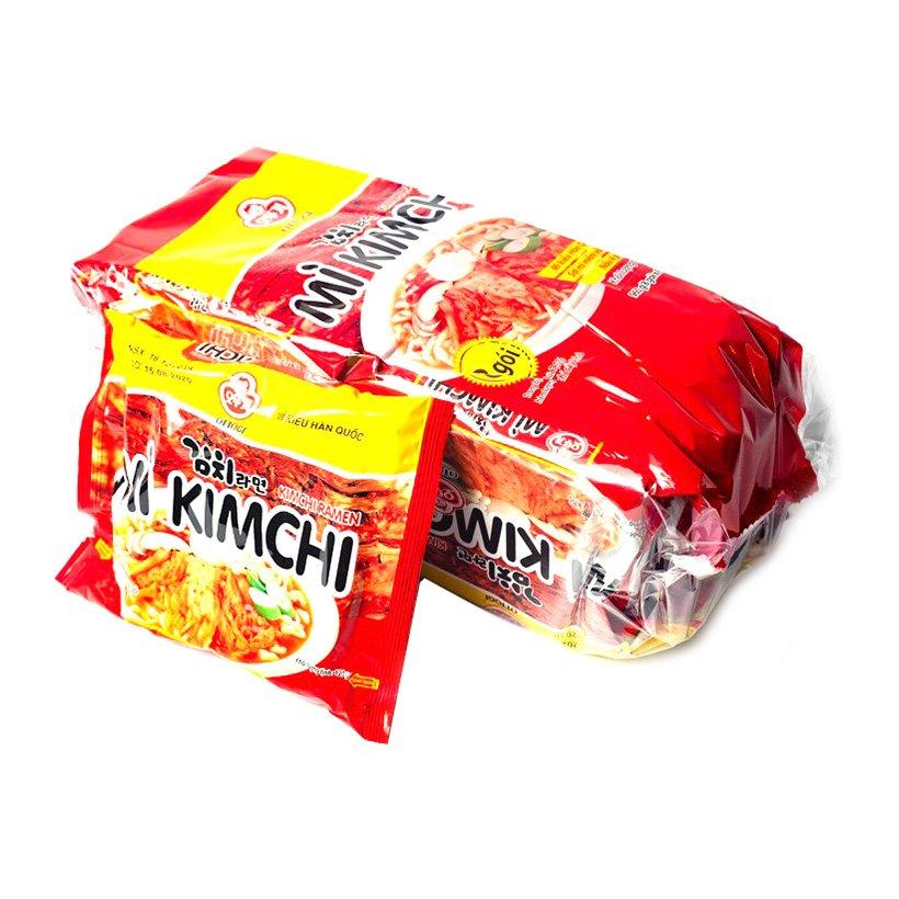 [Siêu thị WinMart] - Lốc 8 gói mì Ottogi kim chi 120g