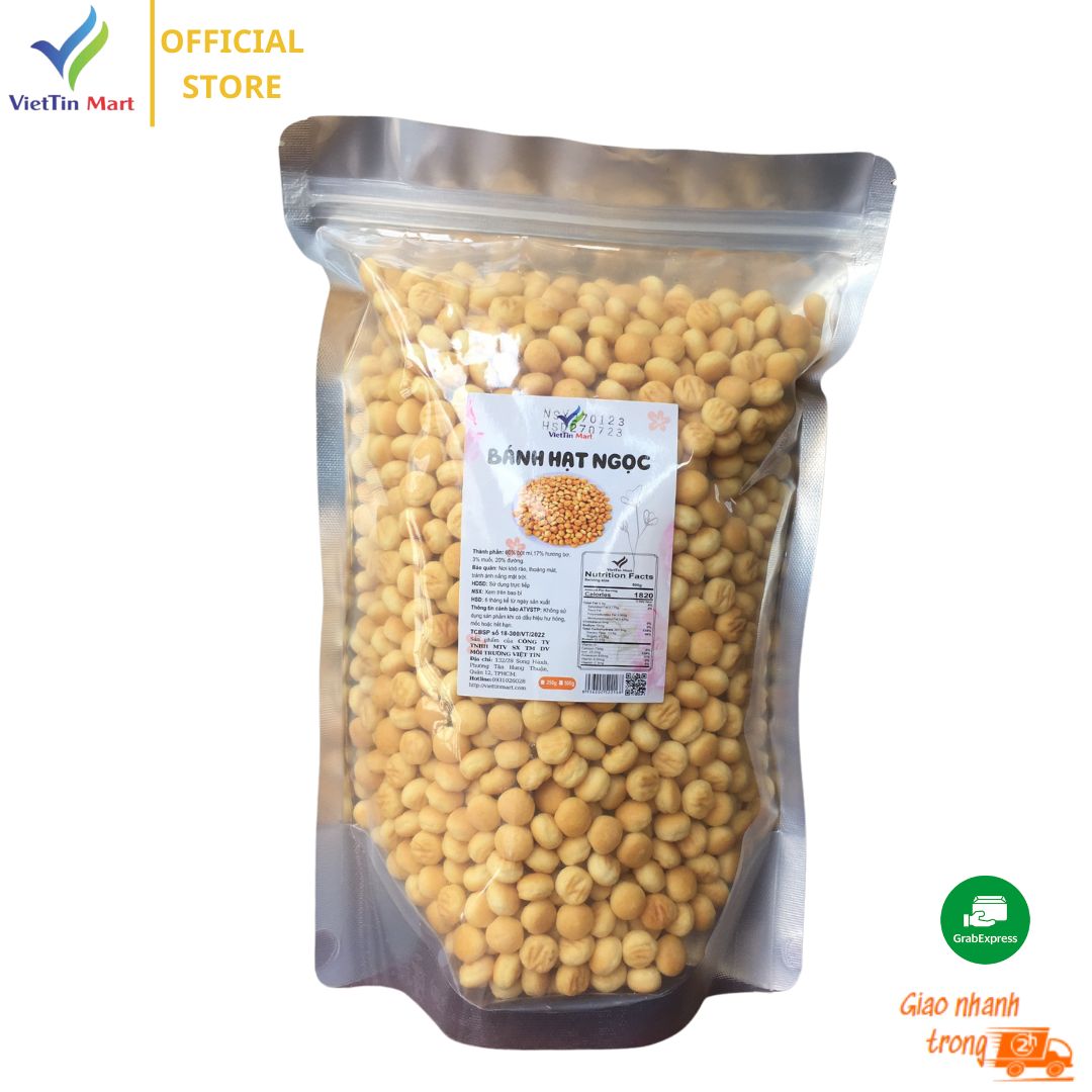 500g Bánh hạt ngọc (bánh nút) -Viettin Mart