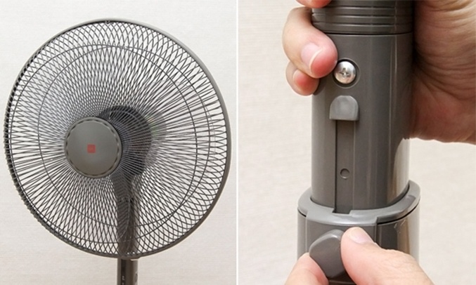 Quạt đứng KDK M40K (Xám ghi)