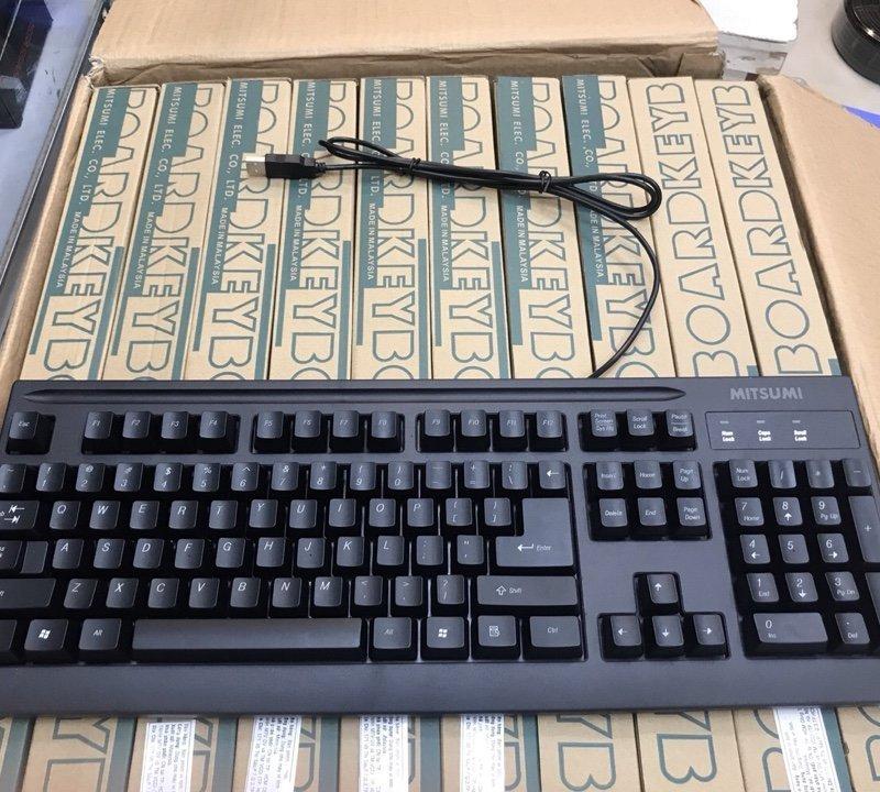 BÀN PHÍM CÓ DÂY MITSUMI CỔNG USB