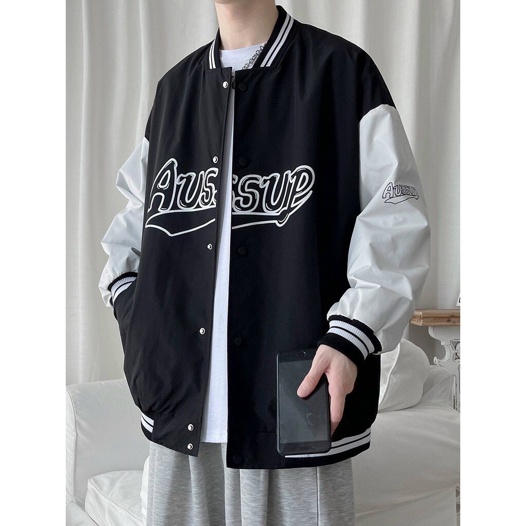 ÁO KHOÁC BOMBER NAM NỮ FORM RỘNG HÀN QUỐC THỜI TRANG TINH TẾ RỰC RỠ CHO CÁC BẠN TRẺ