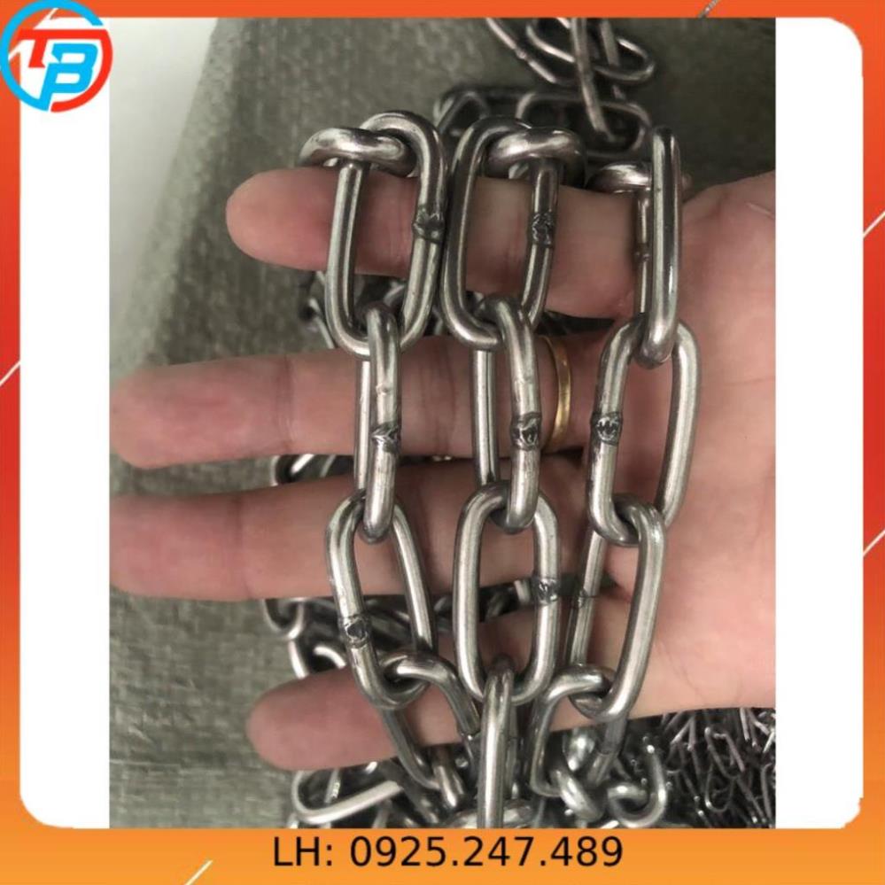 Dây xích INOX 304 Phi [ 6mm ] CÁP THÉP Thái Bình Vina