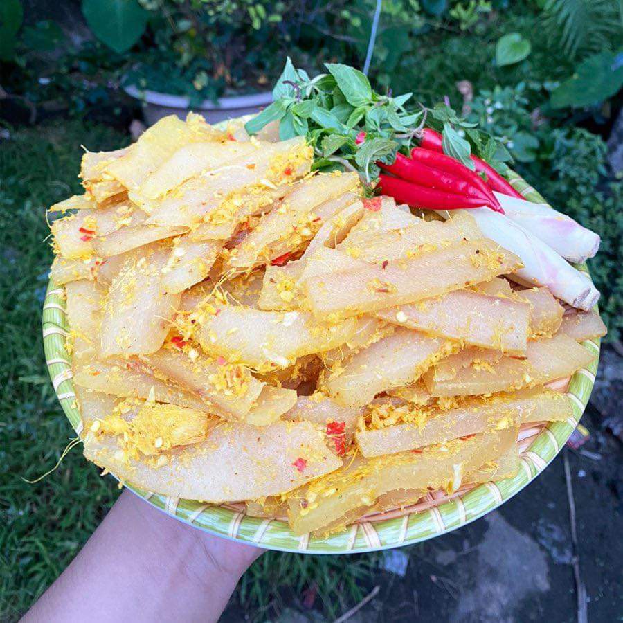 Da trâu muối chua 1kg - Đặc sản Tây Bắc