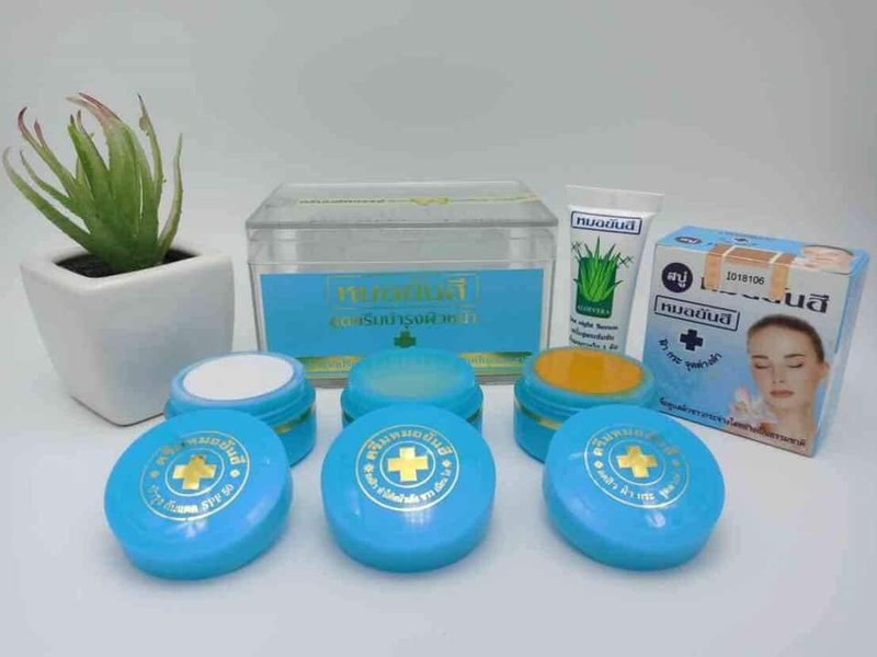 SÉT XANH DA TRỜI MỤN THÁI LAN