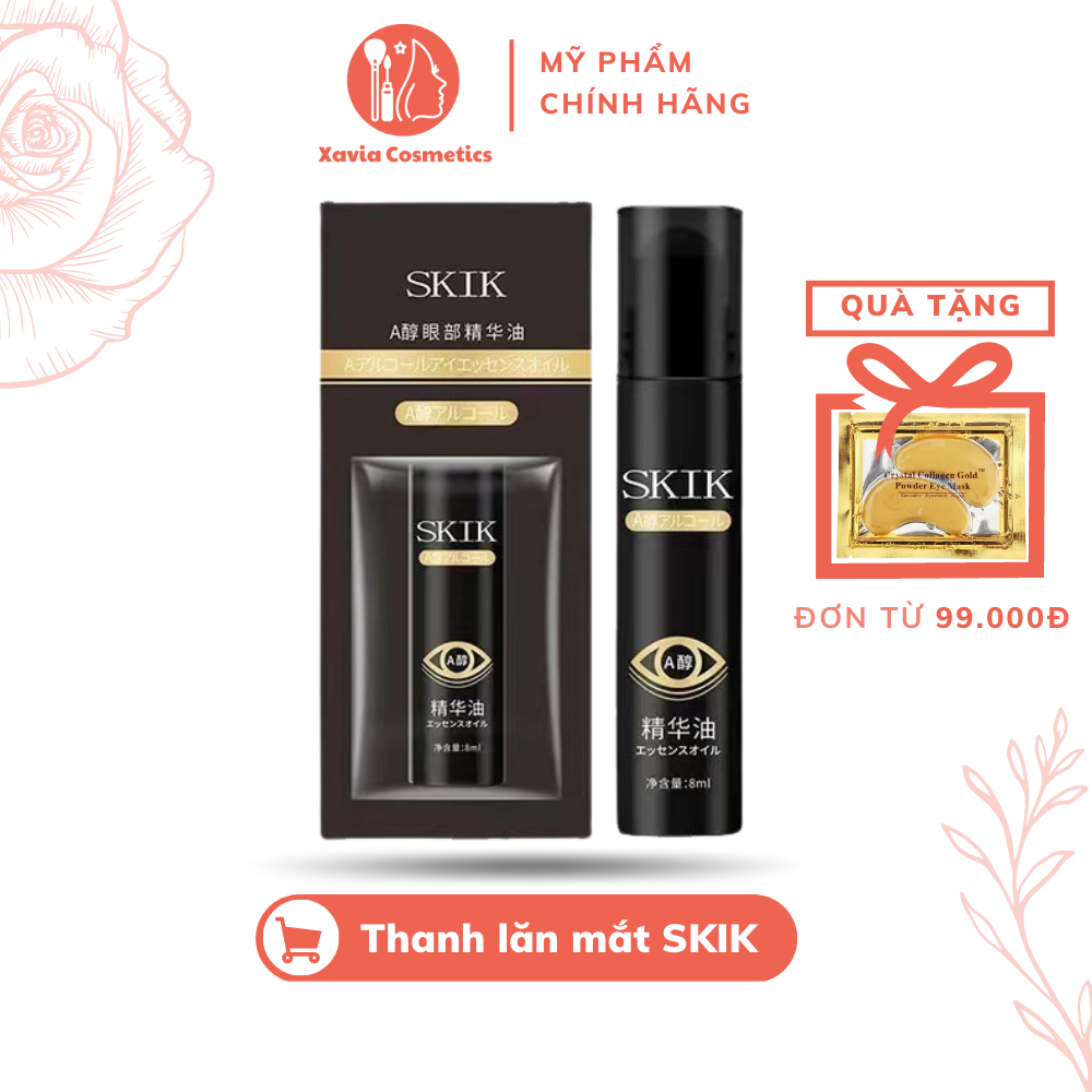 Thanh lăn mắt SKIK - Tinh chất giảm thâm, đánh tan bọng mắt, làm mờ nếp nhăn