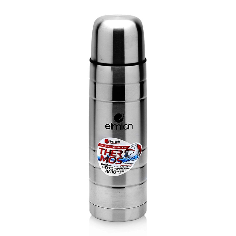 Bình giữ nhiệt Inox 304 Elmich 500ml chính hãng CH Séc, bảo hành 06 tháng