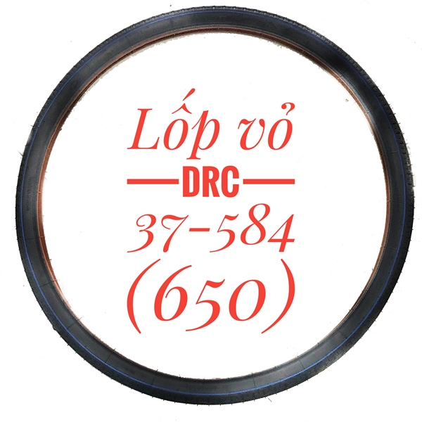 Bộ 2 Lốp Xe đạp Đầm DRC 37-584 (650)
