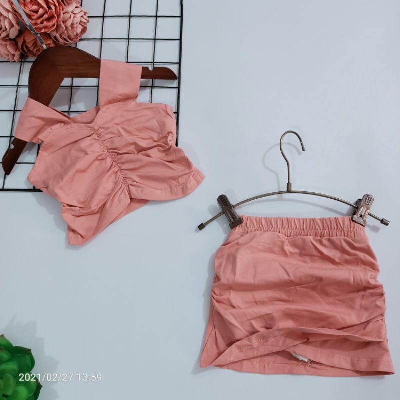 11 33kg Set váy bé gái chất cotton chính phẩm cao cấp