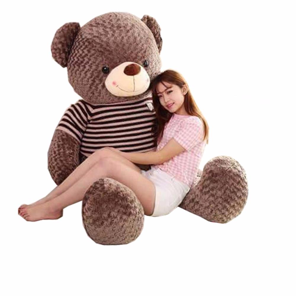 Gấu bông teddy cao cấp áo len khổ vải 1m8 cao 1m5 hàng vnxk-gauteddy16