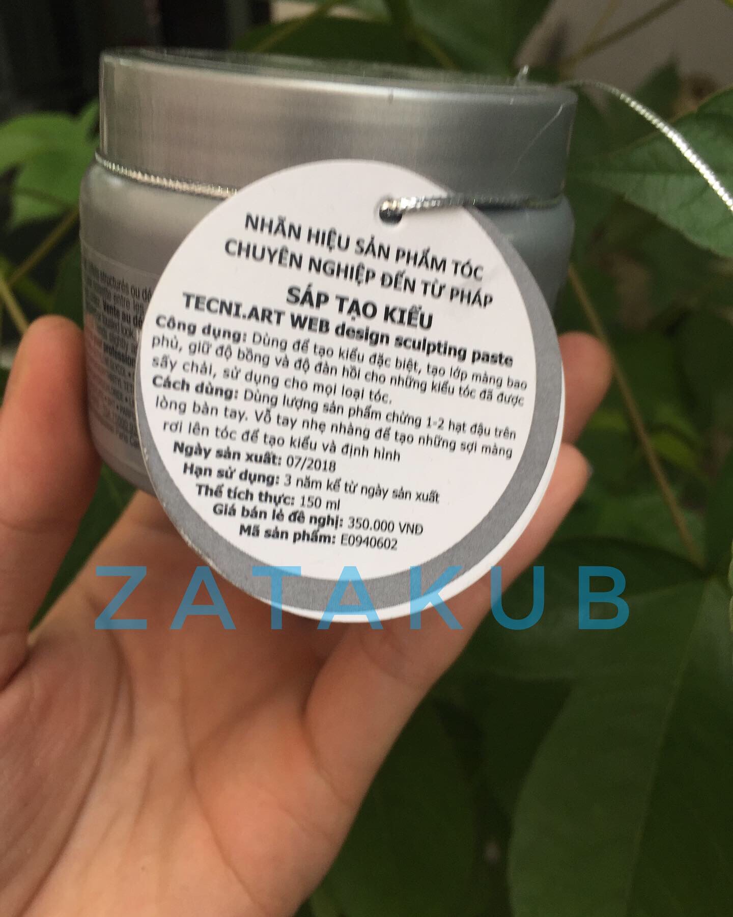 Sáp tạo kiểu tóc L’Oréal Tecni Art Web design sculpting paste 150ml