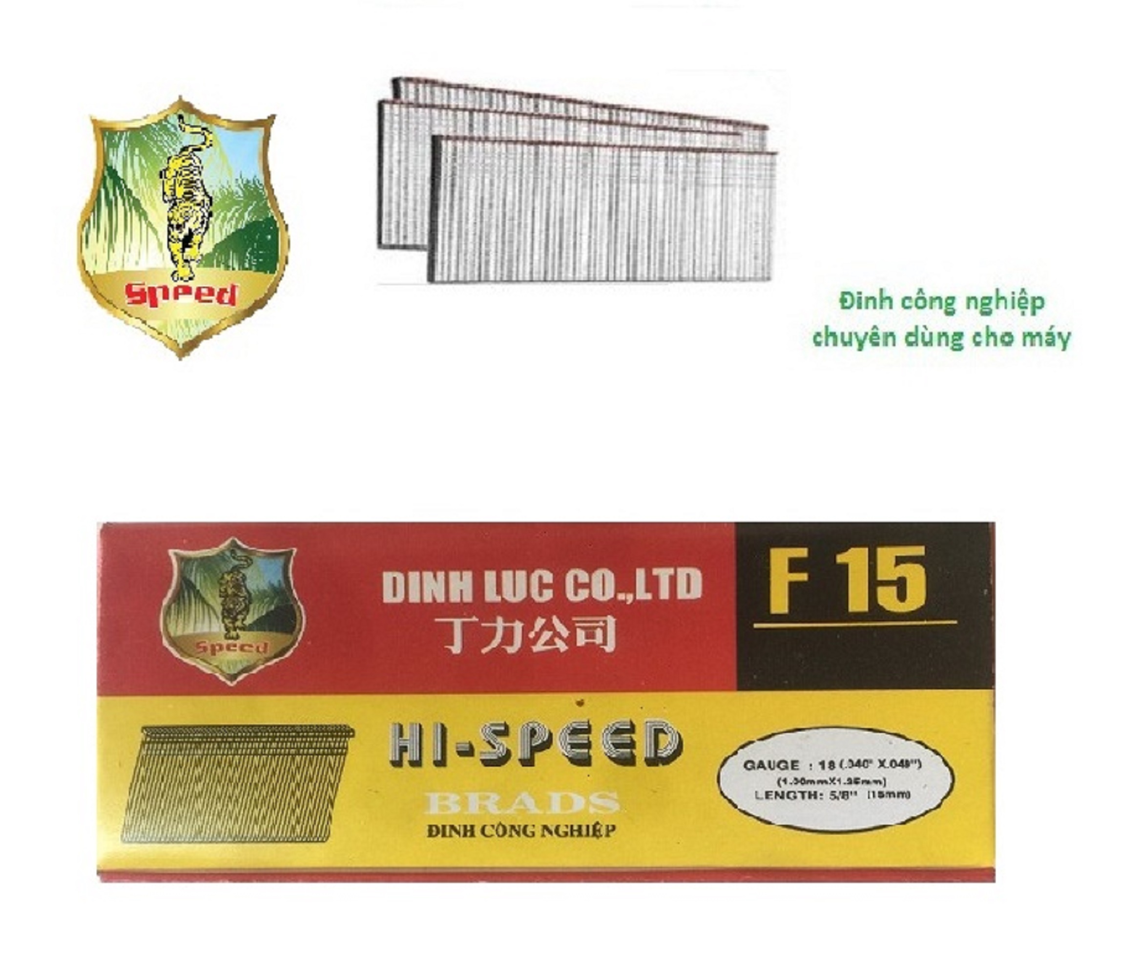 Đinh bắn gỗ F10 đến F50