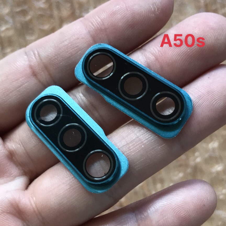 kính camera samsung A50s ( kính+vành)