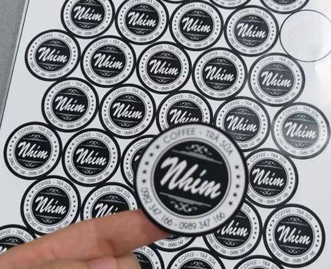 [HCM]In tem giấy - decal giấy - đẹp - giá rẻ ( chat shop)
