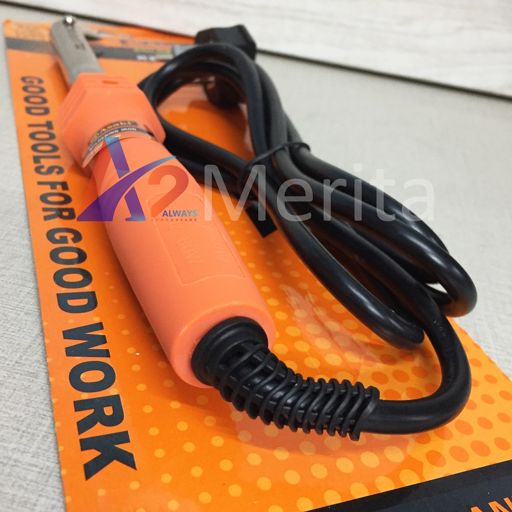 Mỏ hàn chì đầu dẹp 80W Asaki AK-9044