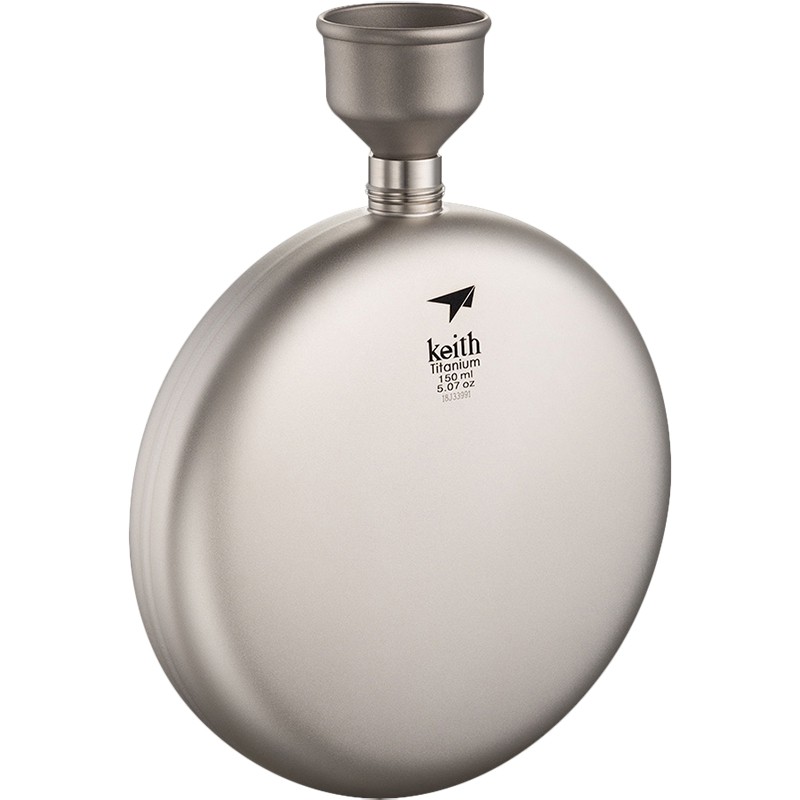 KEITH BÌNH ĐỰNG TITANIUM ROUD FLASK