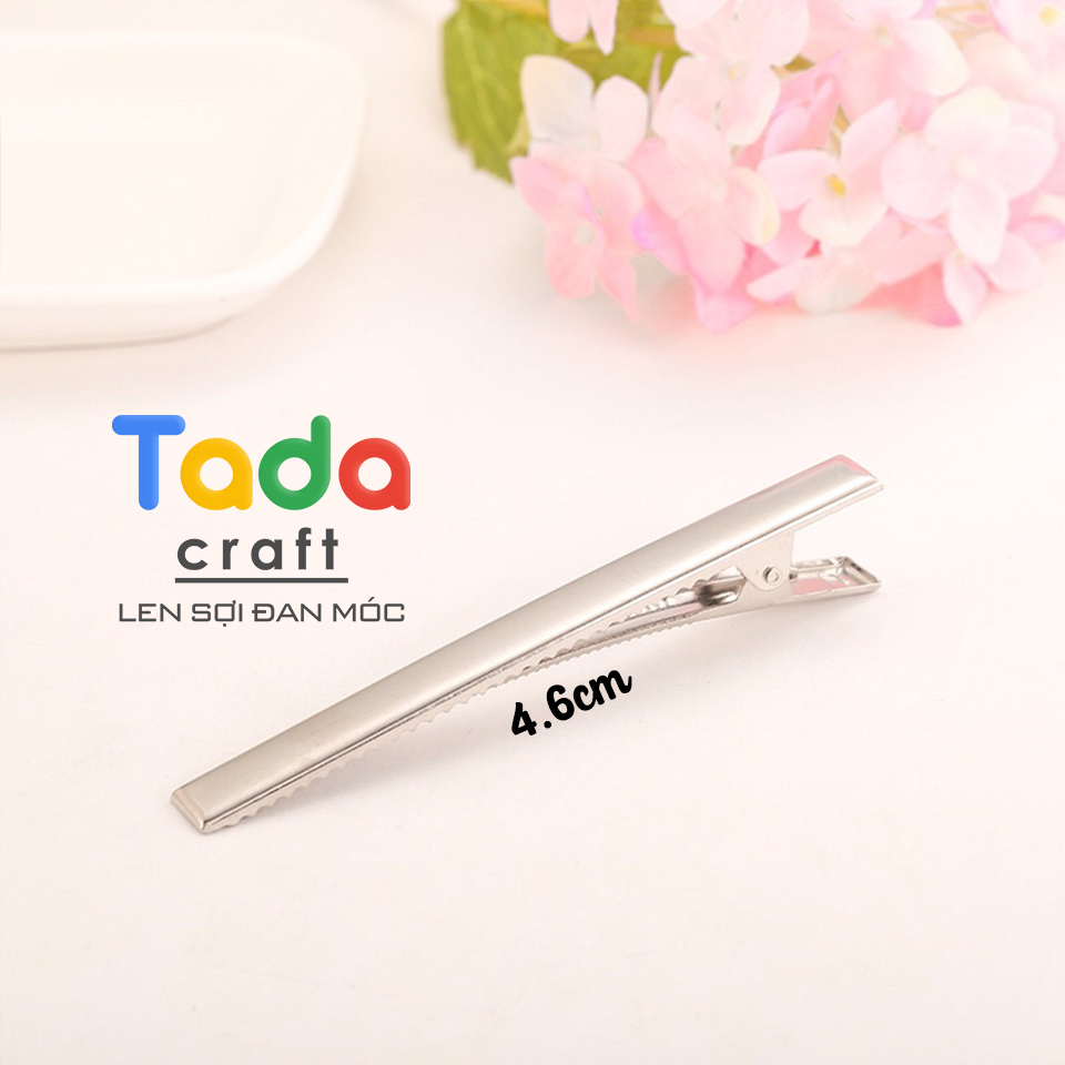 Phôi Kẹp Mỏ Vịt Màu Bạc