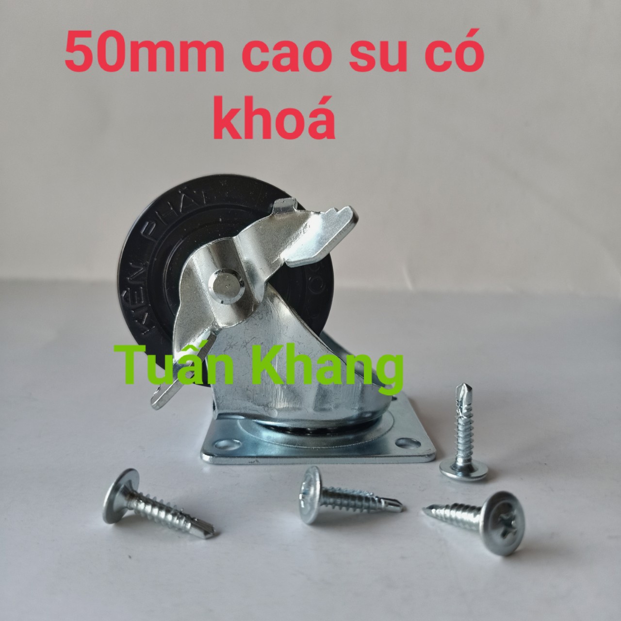 Bánh xe 50mm cao su