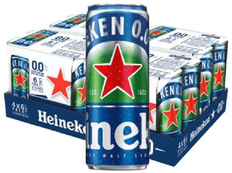 Bia Heineken không cồn 330ml 8 lon