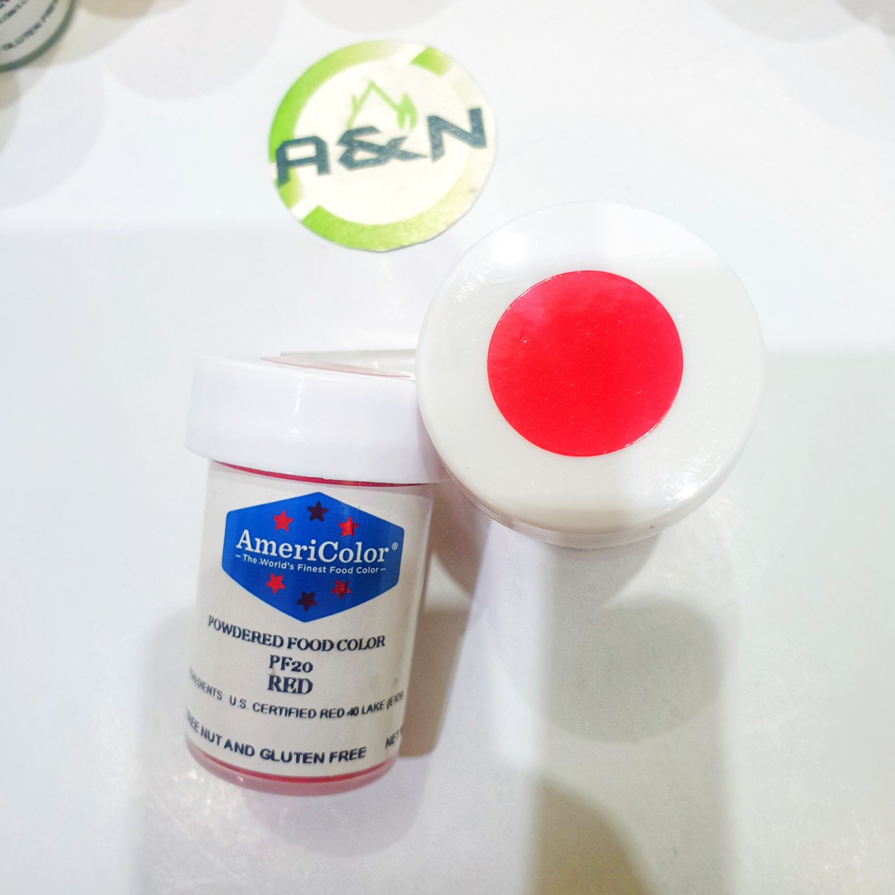 [HCM]Màu bột thực phẩm Americolor Red - 3gram