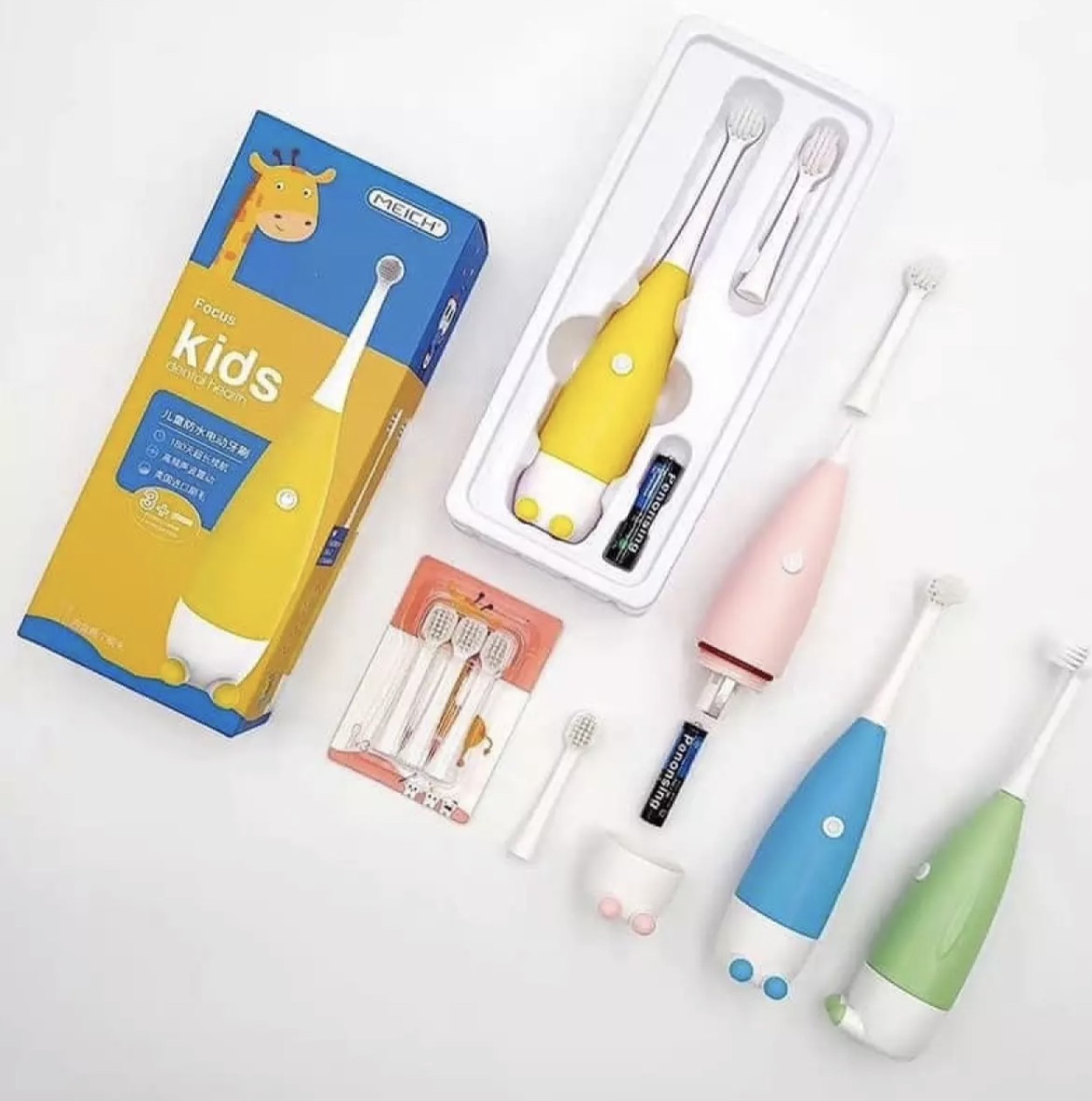 MÁY ĐÁNH RĂNG TỰ ĐỘNG KIDS - BÀN CHẢI ĐIỆN CHO BÉ