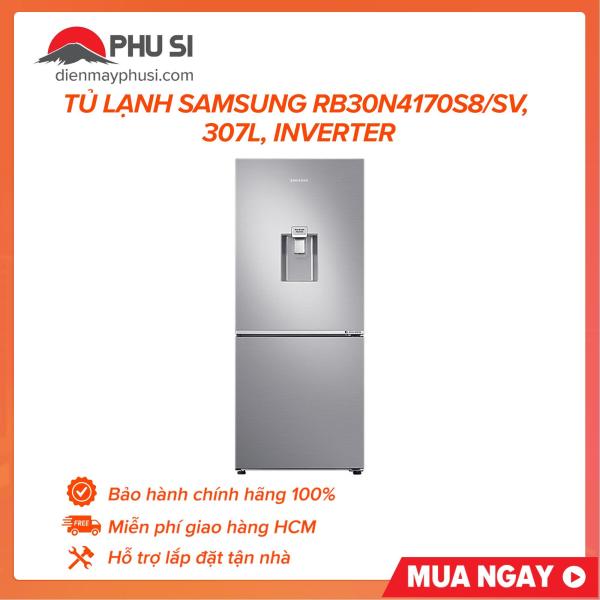 Giá bán TRẢ GÓP 0% - BẢO HÀNH 1 NĂM - Tủ lạnh Samsung RB30N4170S8/SV 307L Inverter