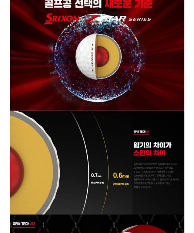 BÓNG GOLF SRIXON Z STAR CHÍNH HÃNG