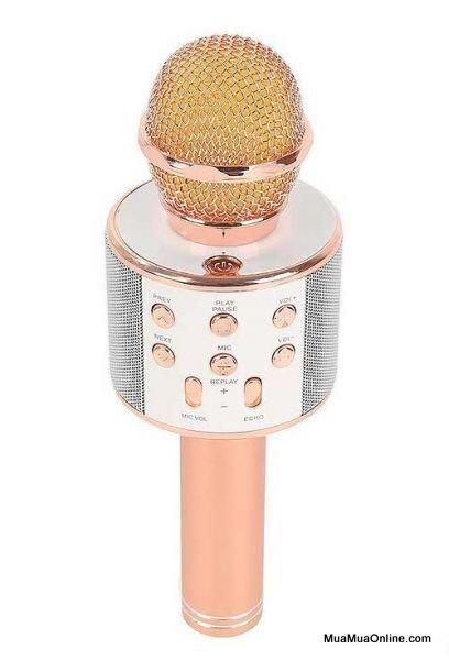 Micro Karaoke Bluetooth 3 Trong 1 Wster Ws-858