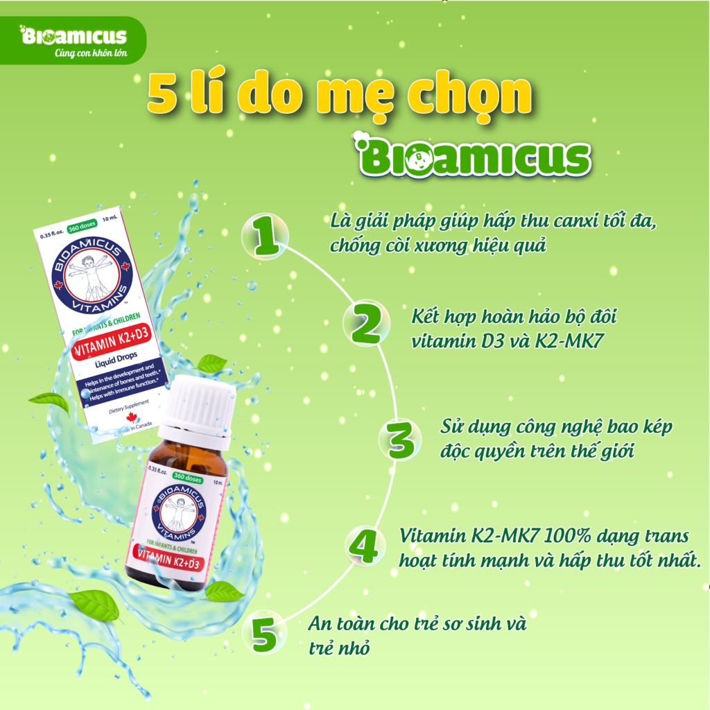 BioAmicus Vitamin D3K2-MK7 10ml