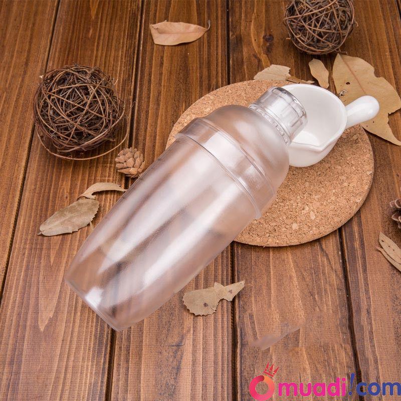 Bình lắc Shaker nhựa 700ML vạch mờ