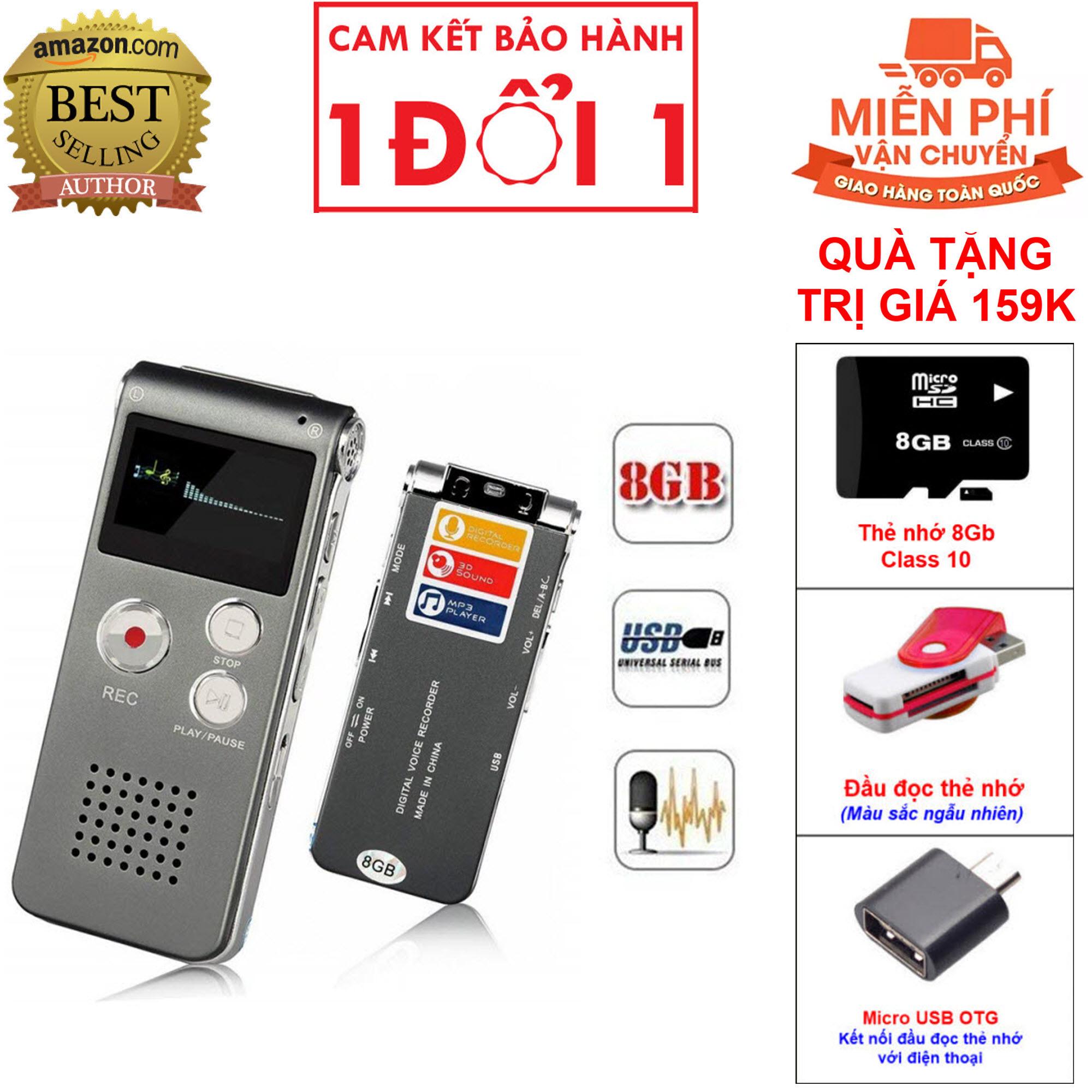 - Máy ghi âm Chuyên dụng A609 - Máy ghi âm chuyên nghiệp, chống ồn tốt nhat, giá rẻ nhat - Máy ghi âm chất lượng cao, pin siêu khủng SK-012 - Máy ghi âm hỗ trợ học Tiếng Anh cực tốt A609 bộ nhớ trong 8Gb